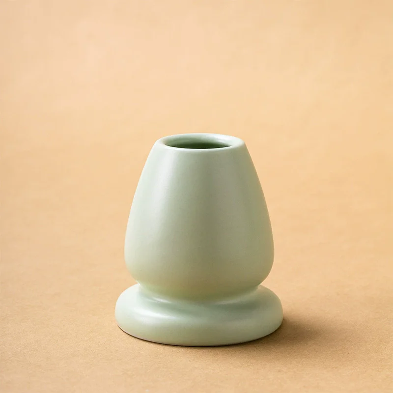 Japanese Matcha Bowl & Whisk Holder Set (2-Piece Ceramic Kit) - Image 3