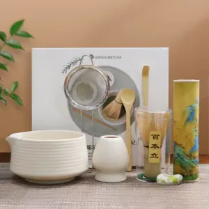 Premium Matcha Tea Set – 8-Piece Ceremonial Starter Kit