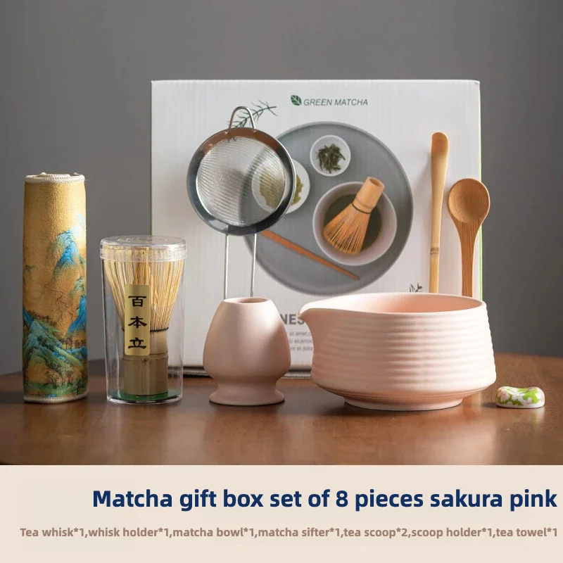 Premium Matcha Tea Set – 8-Piece Ceremonial Starter Kit - Image 5