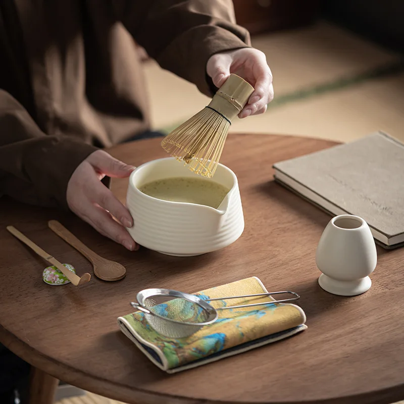 Premium Matcha Tea Set – 8-Piece Ceremonial Starter Kit - Image 3